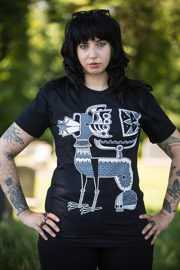 Star Creature T-Shirt, Tattoo Flash Shirt - Sage Screenprinting