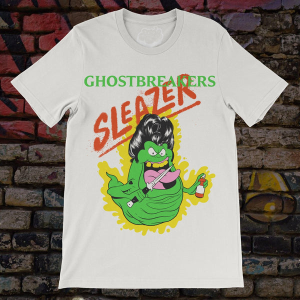 Sleazer, Ghostbusters Themed Shirt - Sage Screenprinting